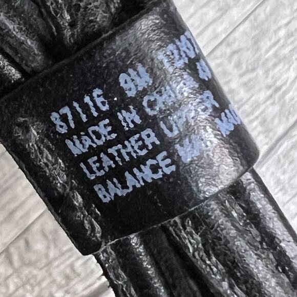 CLARK Artisan Espadrille Slide Wedge  Sandals Black Leather Size 9 - Picture 7 of 8